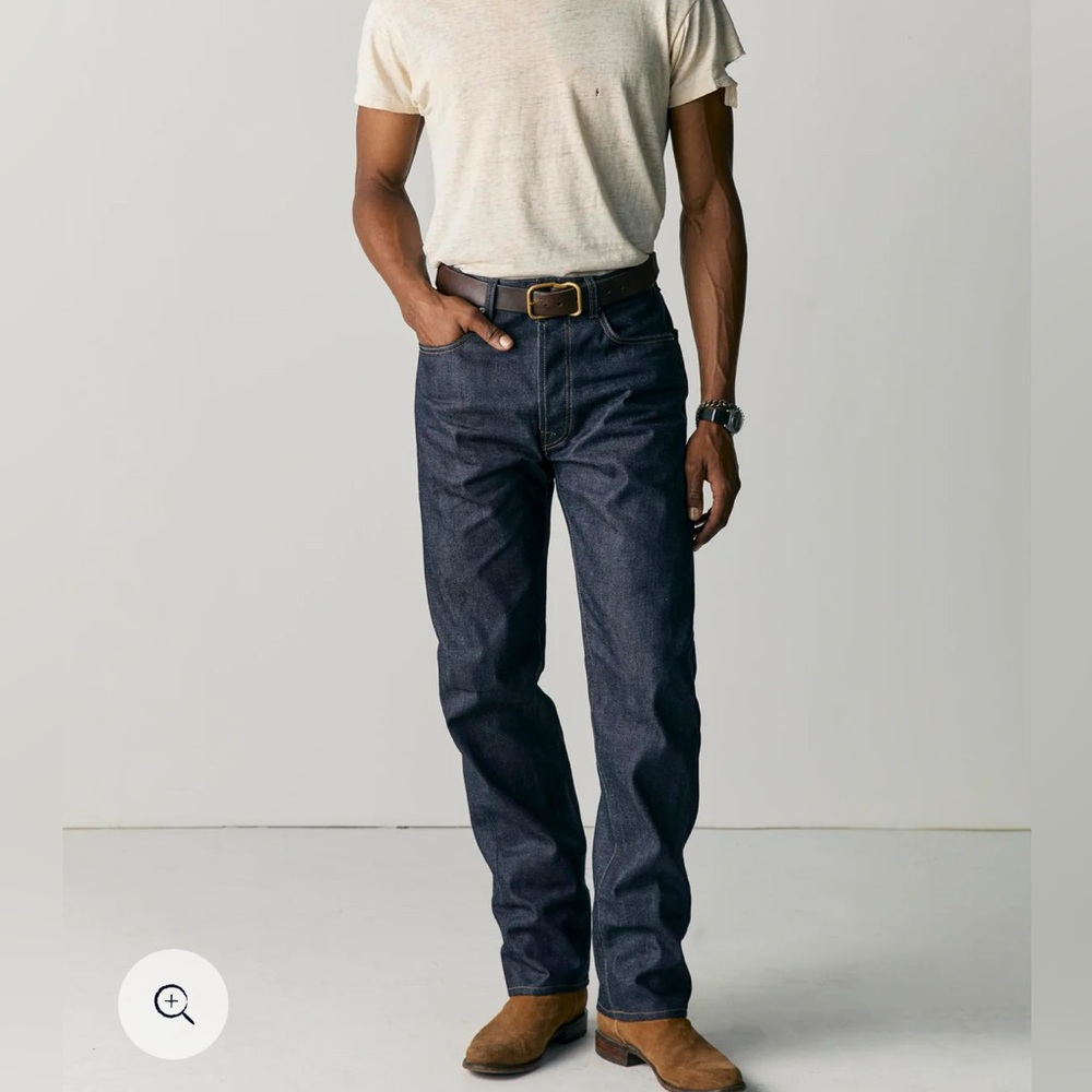 Imogene + Willie Hank Indigo Rigid Denim. 34Wx28L. Excellent condition.